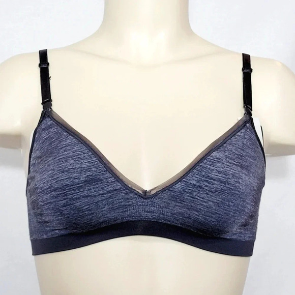 SMALL Hanes HCC2 ComfortFlex Seamless‎ Wirefree Bra Gray - Picture 1 of 4